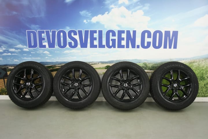 Volvo 18 inch Ultimate Black velgen + Winterbanden NIEUW XC60 | T8 | T6 | Recharge