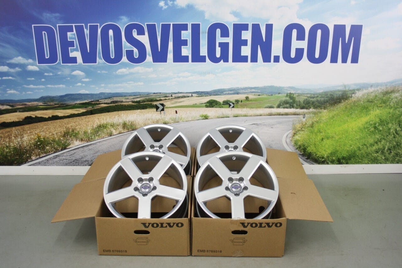 Volvo 18 inch Pegasus R Silver velgen NIEUW V70R / S60R