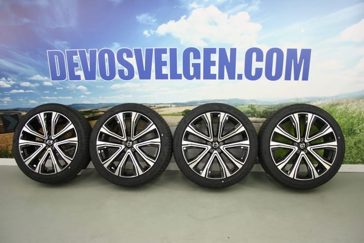 Volvo 21 inch 5V Spaaks velgen + Zomerbanden NIEUW XC60 | Recharge