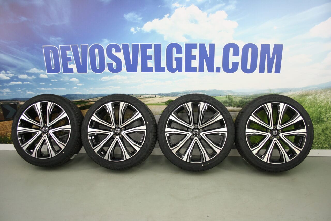 Volvo 21 inch 5V Spaaks velgen + Zomerbanden NIEUW XC60 | Recharge