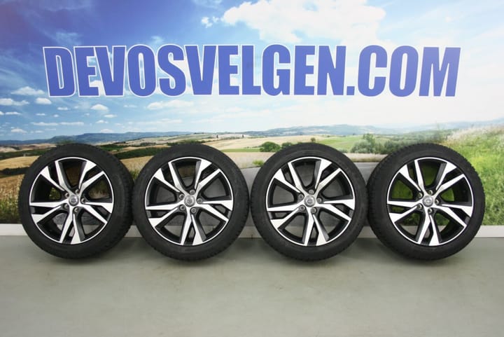 Volvo 18 inch R-Design velgen + Winterbanden NIEUW V60II | S60III | Recharge