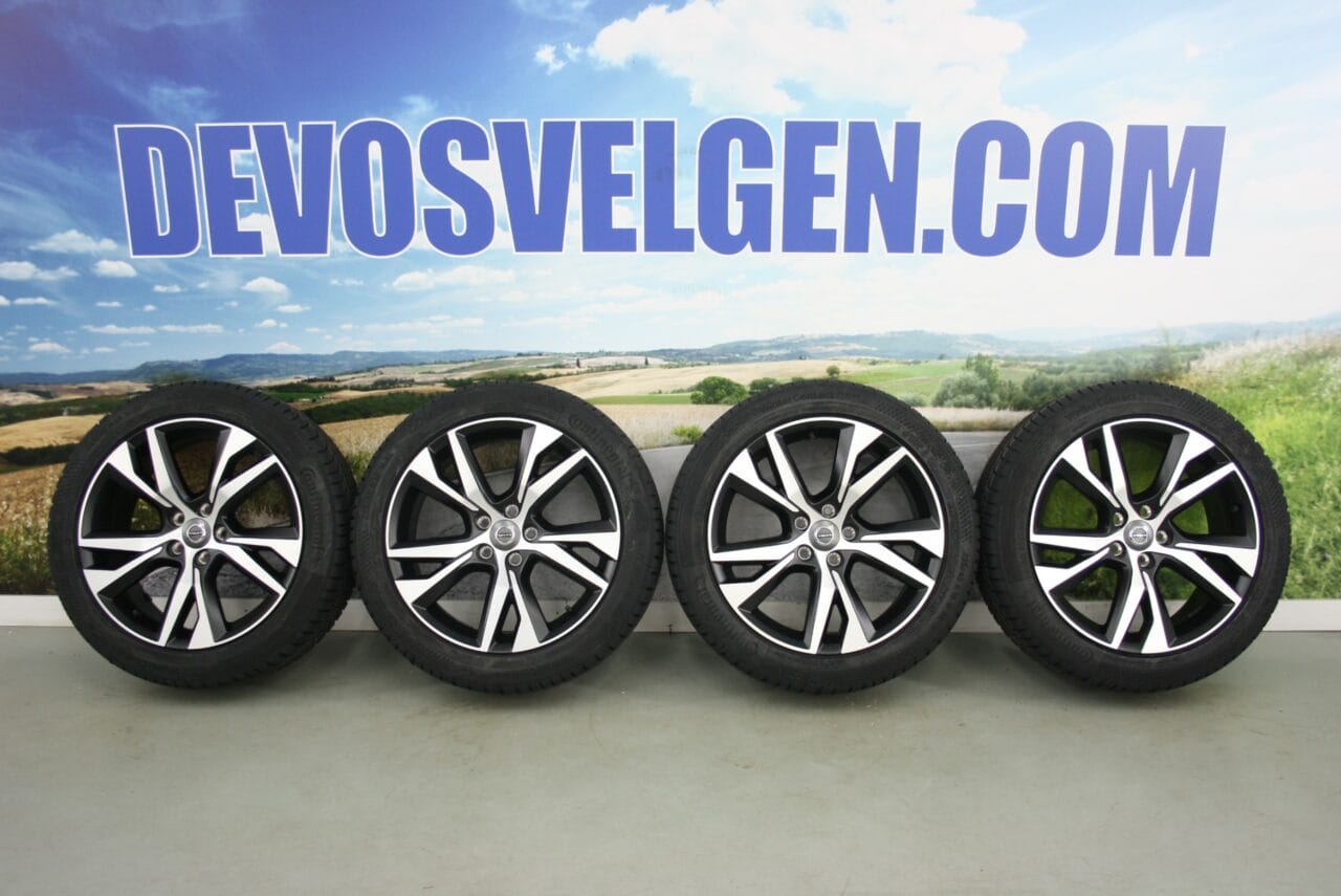 Volvo 18 inch R-Design velgen + Winterbanden NIEUW V60II | S60III | Recharge