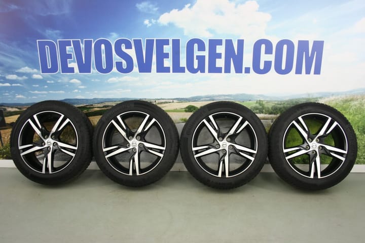 Volvo 19 inch R-Design velgen + Continental Winterbanden -NIEUWSTAAT- XC40 | V90CC
