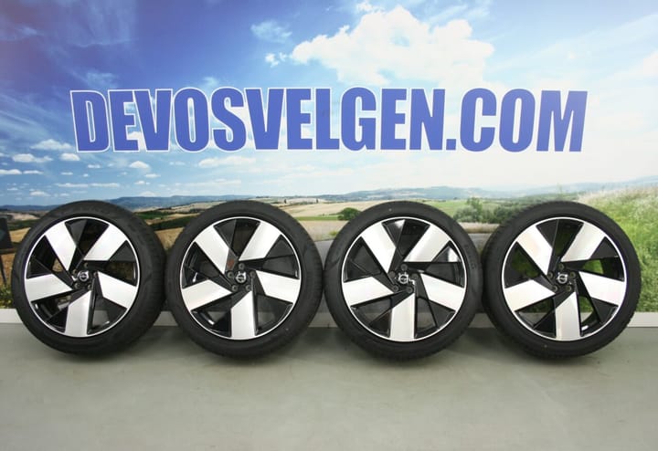 Volvo 20 inch 5-spaaks velgen + NIEUWE ZOMERBANDEN -Pure Electric- XC40 | P8 | P6 | C40 | EC40 | EX40