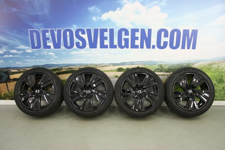 Volvo 19 inch 5-Spaaks Ultimate Black velgen + Michelin Zomerbanden V90 | S90 | Recharge