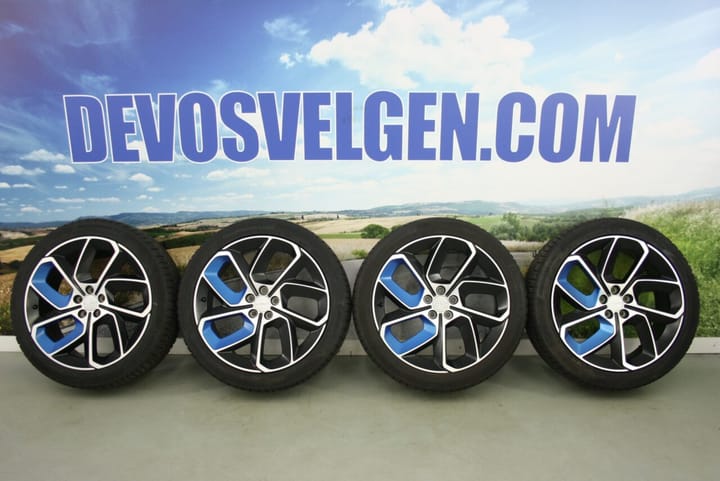 Originele Lynk&Co -01- 20 inch velgen + Continental Winterbanden -NIEUWSTAAT-