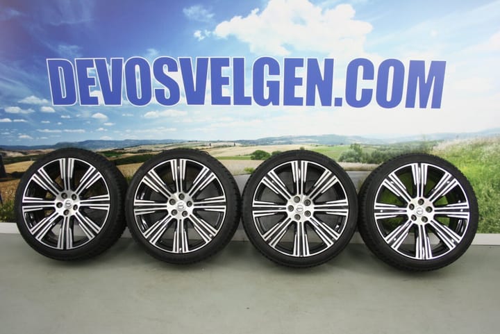 Volvo 20 inch 8-Multispaak velgen + Winterbanden NIEUW V90 | S90