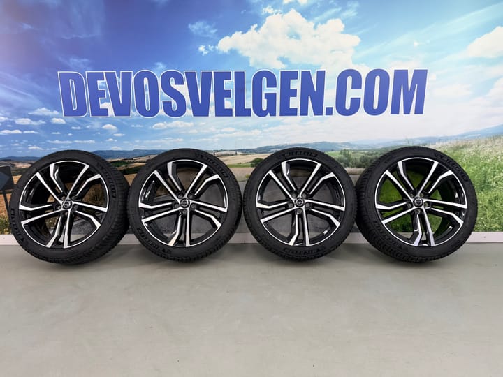 Volvo 20 inch R-Design velgen + Michelin Winterbanden V90 | S90 | Recharge | Hybride -PERFECT-