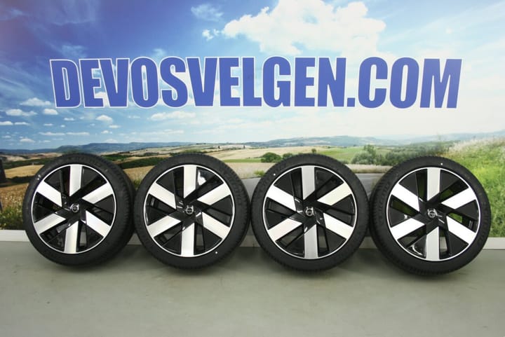 Volvo 19 inch 6-Spaaks velgen + Michelin Zomerbanden NIEUW V60 | S60 | Recharge