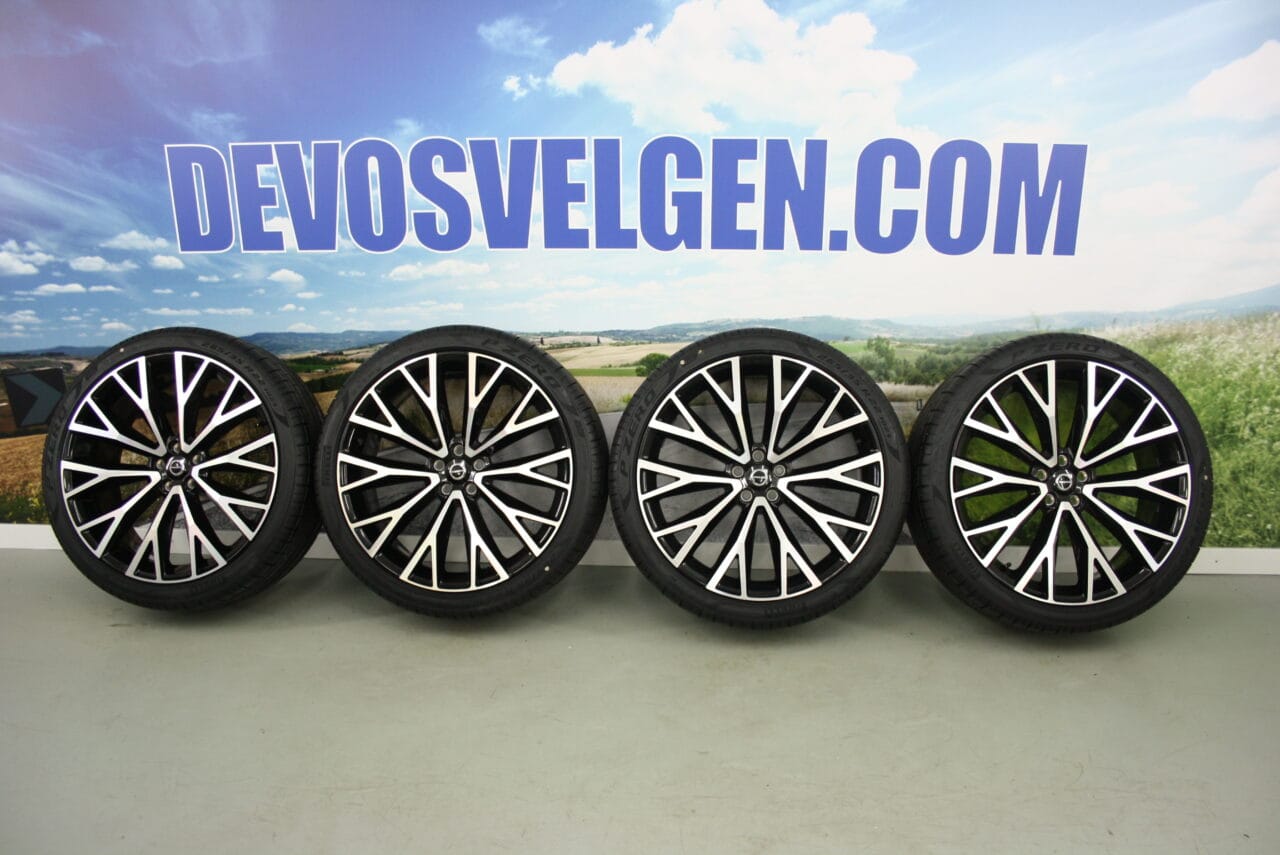 Volvo 22 inch 10-Open Spaaks velgen + Zomerbanden NIEUW XC60 | T8 | T6 RECHARGE